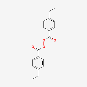 molecular formula C18H18O4 B13686197 Bis(4-ethylbenzoyl) Peroxide 