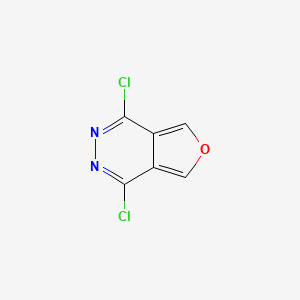molecular formula C6H2Cl2N2O B13686254 1,4-Dichlorofuro[3,4-d]pyridazine 