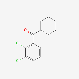 Cyclohexyl 2,3-dichlorophenyl ketone