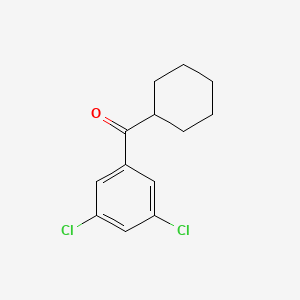 Cyclohexyl 3,5-dichlorophenyl ketone