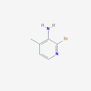 B136864 3-Amino-2-bromo-4-picoline CAS No. 126325-50-6