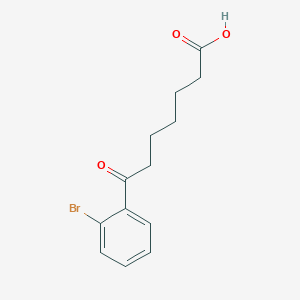 7-(2-Bromophenyl)-7-oxoheptanoic acid