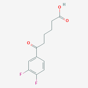 6-(3,4-Difluorophenyl)-6-oxohexanoic acid