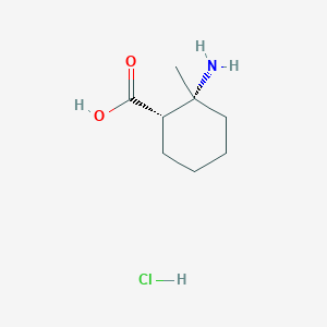 cis-2-Amino-2-methyl-cyclohexanecarboxylic acid hydrochloride