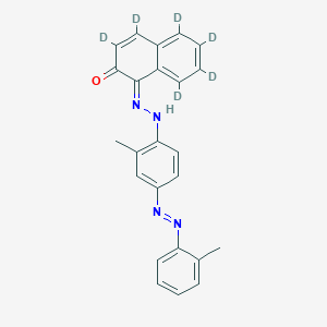 molecular formula C24H20N4O B1368657 Sudan IV-d6 