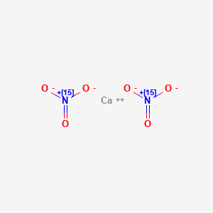 molecular formula CaN2O6 B1368665 Calcium nitrate-15N2 CAS No. 31432-44-7