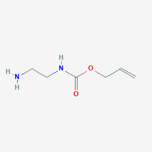 molecular formula C6H12N2O2 B1368671 allyl N-(2-aminoethyl)carbamate CAS No. 223741-66-0