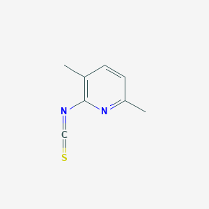 molecular formula C8H8N2S B13686801 2-Isothiocyanato-3,6-dimethylpyridine CAS No. 59181-04-3