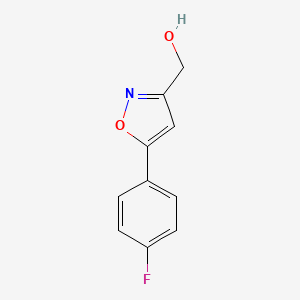 (5-(4-Fluorophenyl)isoxazol-3-YL)methanol