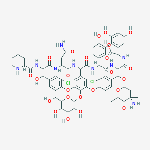 molecular formula C66H73Cl2N9O24 B136879 Balhimycin CAS No. 140932-79-2