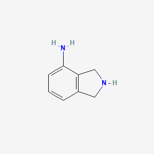molecular formula C8H10N2 B1368796 Isoindolin-4-amine CAS No. 92203-86-6