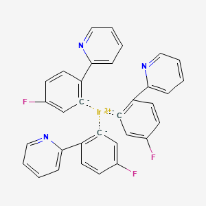 molecular formula C33H21F3IrN3 B13687996 Ir(p-F-ppy)3 