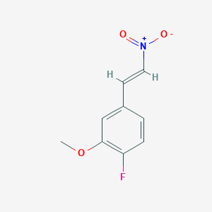 1-fluoro-2-methoxy-4-[(E)-2-nitroethenyl]benzene