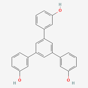 molecular formula C24H18O3 B1368828 1,3,5-Tris(3-hydroxyphenyl)benzene 