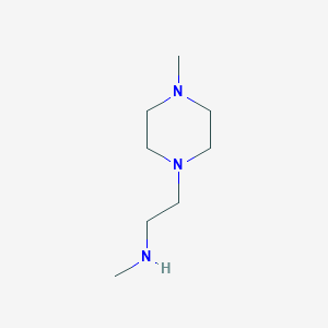N-Methyl-2-(4-methylpiperazin-1-YL)ethanamine