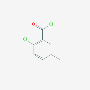 molecular formula C8H6Cl2O B1368869 2-Chloro-5-methylbenzoyl chloride CAS No. 21900-50-5