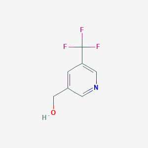 molecular formula C7H6F3NO B136887 (5-(Trifluoromethyl)pyridin-3-yl)methanol CAS No. 131747-59-6