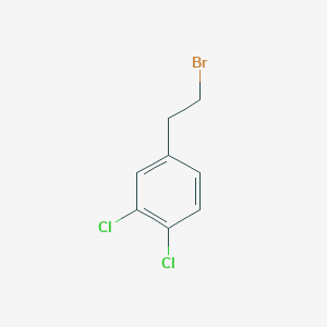 molecular formula C8H7BrCl2 B1368883 4-(2-Bromoethyl)-1,2-dichlorobenzene CAS No. 39232-02-5