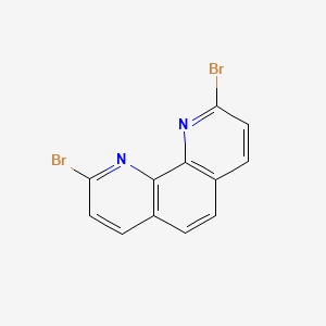 molecular formula C12H6Br2N2 B1368920 2,9-二溴-1,10-邻菲啰啉 CAS No. 39069-02-8