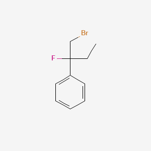 (1-Bromo-2-fluorobutan-2-yl)benzene
