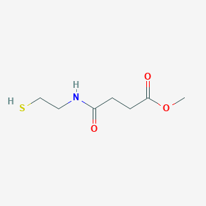 N-(2-Mercaptoethyl)-succinamic acid methyl ester