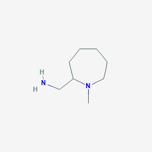 (1-Methyl-2-azepanyl)methanamine
