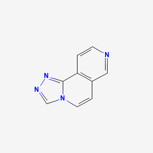 molecular formula C9H6N4 B13689768 [1,2,4]Triazolo[3,4-a][2,6]naphthyridine 