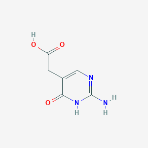 (2-Amino-6-oxo-1,6-dihydropyrimidin-5-yl)acetic acid