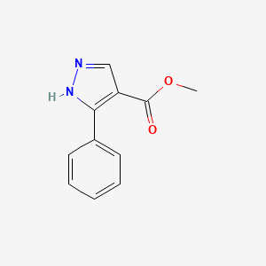 Methyl 3-phenyl-1H-pyrazole-4-carboxylate
