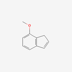 molecular formula C10H10O B1368997 7-Methoxy-1H-indene CAS No. 34985-47-2