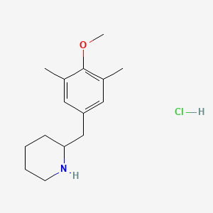 2-(4-Methoxy-3,5-dimethyl-benzyl)-piperidine hydrochloride