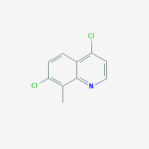 molecular formula C10H7Cl2N B1369032 4,7-Dichloro-8-methylquinoline CAS No. 643039-79-6