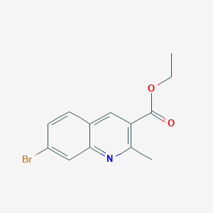 Ethyl 7-bromo-2-methylquinoline-3-carboxylate