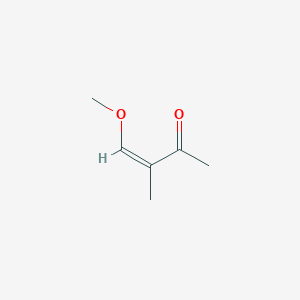 molecular formula C6H10O2 B136907 (Z)-4-methoxy-3-methylbut-3-en-2-one CAS No. 150151-24-9
