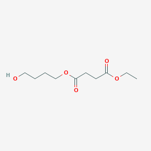 molecular formula C10H18O5 B13690840 Ethyl (4-Hydroxybutyl) Succinate 