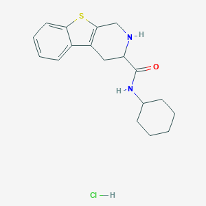 molecular formula C18H23ClN2OS B136910 Ctbtp CAS No. 129592-83-2