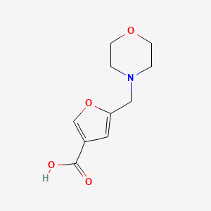 5-(4-Morpholinylmethyl)-3-furoic acid