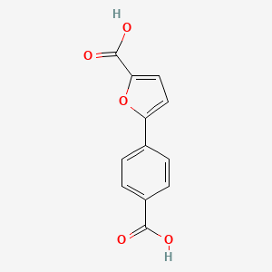molecular formula C12H8O5 B1369120 5-(4-Carboxyphenyl)furan-2-carboxylic acid 