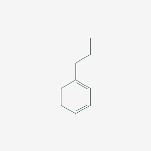 molecular formula C9H14 B13691243 1-Propyl-1,3-cyclohexadiene 