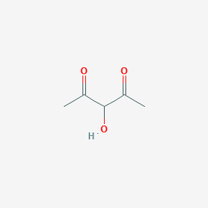 molecular formula C5H8O3 B13691269 3-Hydroxypentane-2,4-dione CAS No. 600-38-4