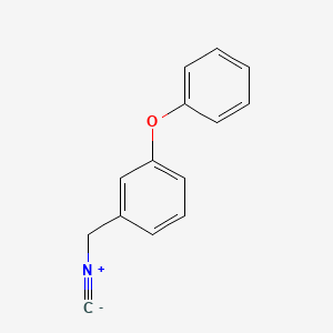 molecular formula C14H11NO B1369134 3-Phenoxybenzyl isocyanide 