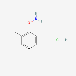 molecular formula C8H12ClNO B13691721 O-(2,4-Dimethylphenyl)hydroxylamine Hydrochloride 