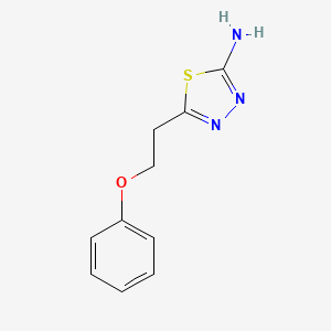 5-(2-Phenoxyethyl)-1,3,4-thiadiazol-2-amine