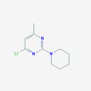 B1369189 4-Chloro-6-methyl-2-(piperidin-1-yl)pyrimidine CAS No. 42487-70-7