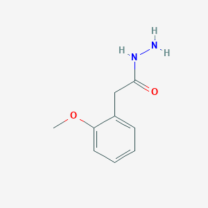 molecular formula C9H12N2O2 B1369199 2-(2-Methoxyphenyl)acetohydrazide CAS No. 34547-26-7
