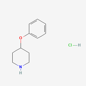 molecular formula C11H16ClNO B1369210 4-Phenoxypiperidine hydrochloride CAS No. 3413-27-2