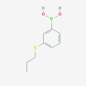 molecular formula C9H13BO2S B1369220 3-(Propylthio)phenylboronic acid CAS No. 915401-99-9