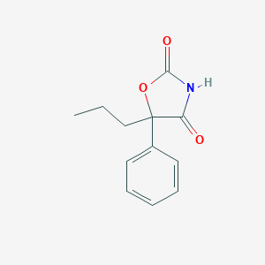 molecular formula C12H13NO3 B136923 5-Phenyl-5-propyl-1,3-oxazolidine-2,4-dione CAS No. 130689-85-9