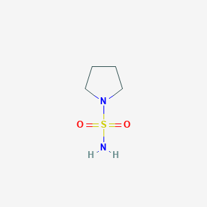molecular formula C4H10N2O2S B1369261 Pyrrolidine-1-sulfonamide CAS No. 4108-88-7