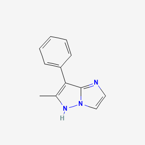 6-methyl-7-phenyl-1H-imidazo[1,2-b]pyrazole